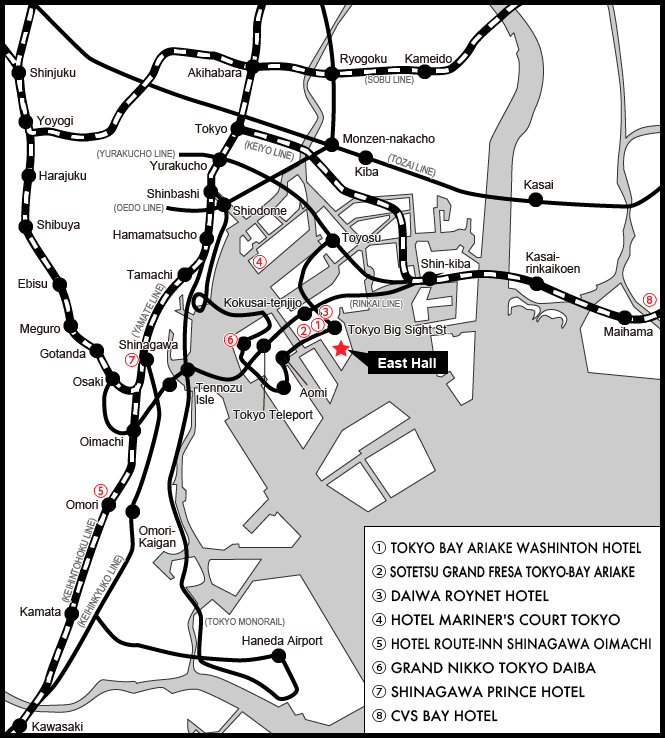 hotel map